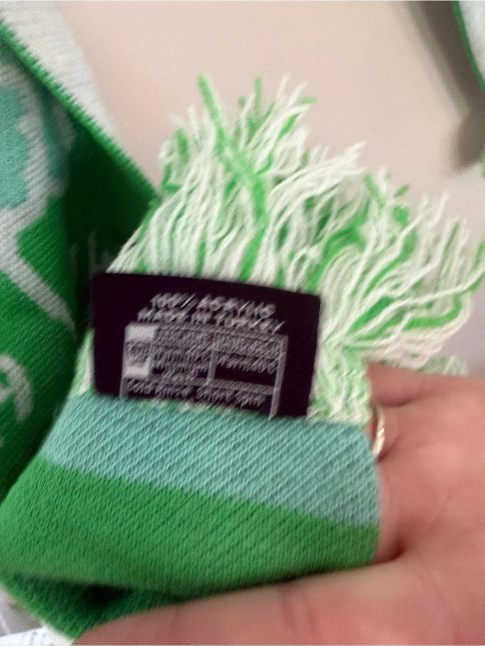 Seattle Soccer Sounders  Scarf - Green & Light Gray RUFFNECK